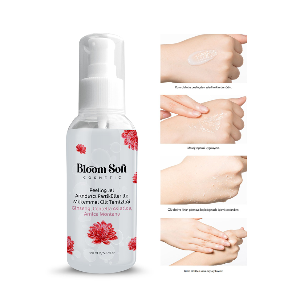 Ölü Deri Karşıtı Peelin ve Kırışıklık Karşıtı Inci Tozu Nemlendirici Bakım Seti